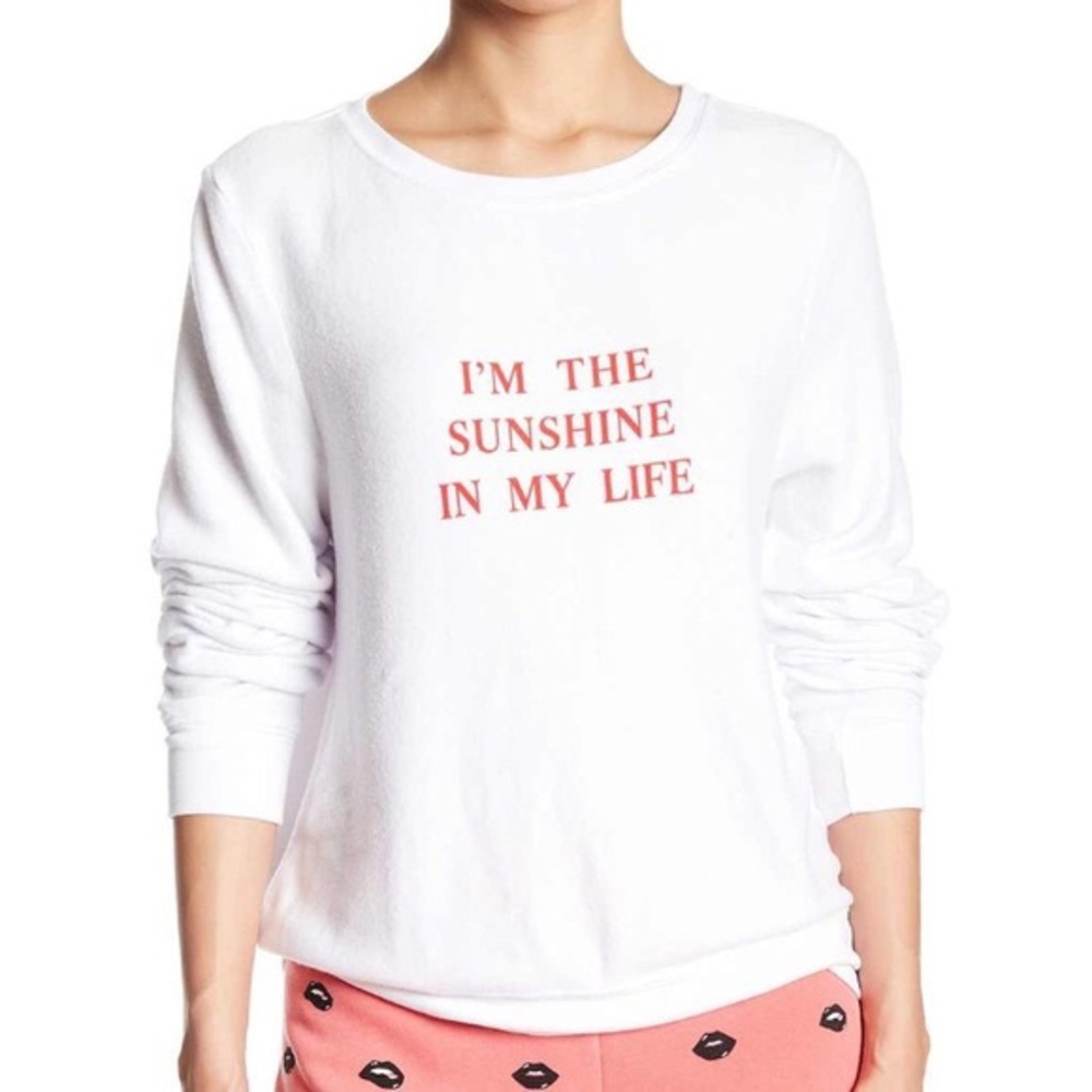 Wildfox Sweatshirt-I’m the Sunshine in My Life - Picture 4 of 4